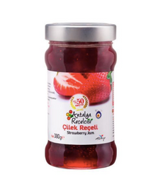 ANTALYA RECELCISI Strawberry Jam CILEK RECELI 380g