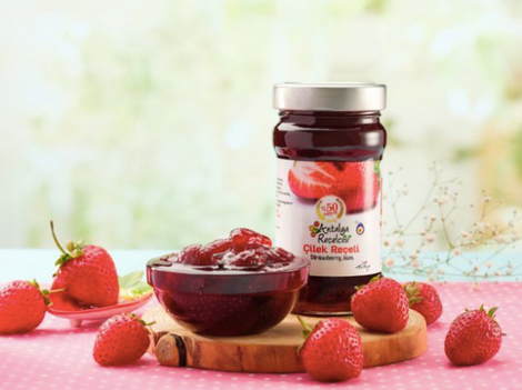ANTALYA RECELCISI Strawberry Jam CILEK RECELI 380g