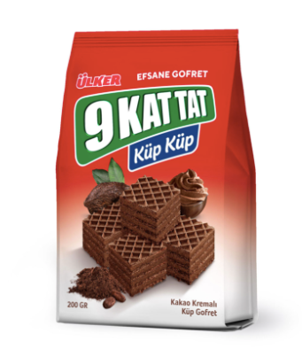 ÜLKER 9 KAT TAT KUP KUP Gofret 200gr