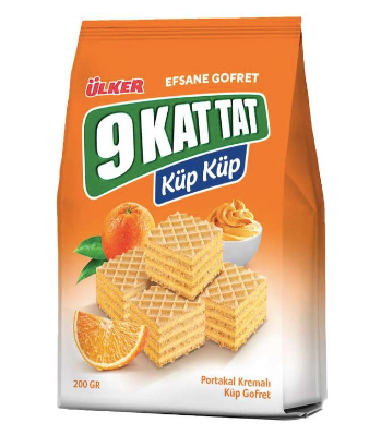 ÜLKER 9 KAT TAT KUP KUP Gofret 200gr