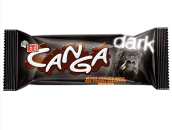 ETI CANGA Milk Chocolate Bar Peanut YER FISTIKLI CIKOLATA BAR 45g