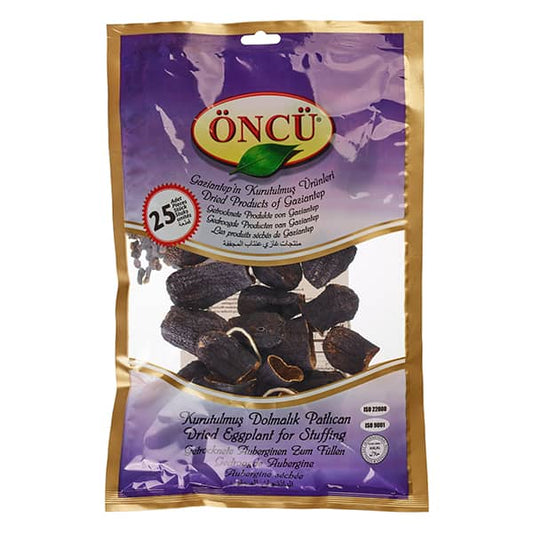ONCU Dried Eggplant DOLMALIK PATLICAN KURUSU 25 pieces
