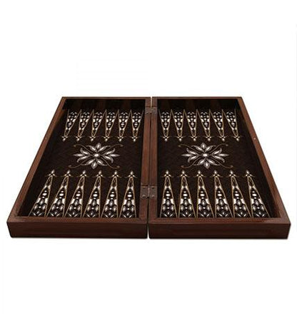 STAR Backgammon ANTIK LALE SEDEF TAVLA