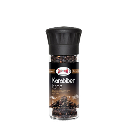BAGDAT Black Pepper TANE KARABIBER DEGIRMEN 50g