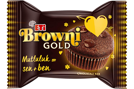 ETI BROWNI GOLD Chocolate Cake CIKOLATALI KEK 45g