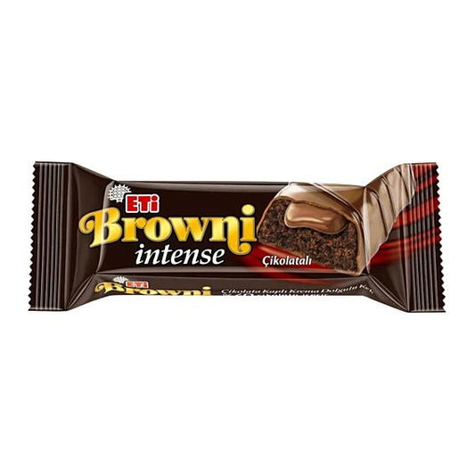 ETI BROWNI INTENSE Chocolate Coated Cream Filled Cake 50g