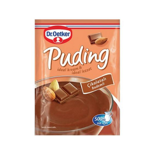 DR OETKER Çikolatalı Bademli Puding ÇİKOLATALI BADEMLİ PUDING