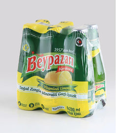 6 pack - Beypazari Lemon Mineral Water (Limonlu Maden Suyu )