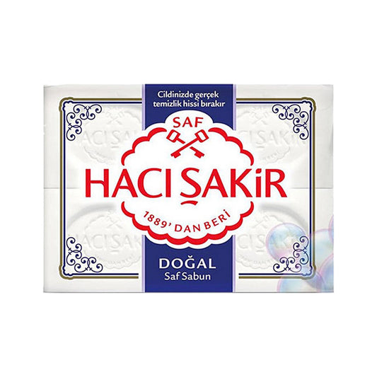 HACI ŞAKIR Duş Barı BANYO SABUNU 150g x 4