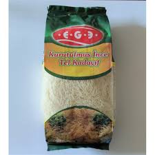 EGE Dried Shredded Kadayif KURUTULMUS TEL KADAYIF 500G