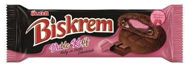 ÜLKER BİSKREM YAKUT KREM Yakut Kremalı Kurabiye