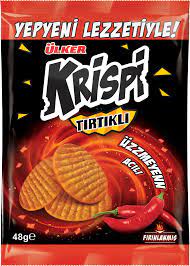 ULKER KRISPI TIRTIKLI CIPS Hot Chips 48g