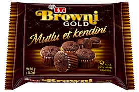 ETI BROWNI GOLD MINI Chocolate Cake 180g