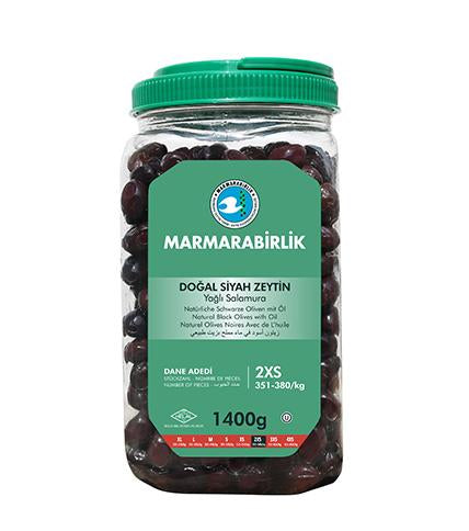 MARMARABİRLİK 2XS Elit Siyah Zeytin SİYAH ZEYTİN 1400gr