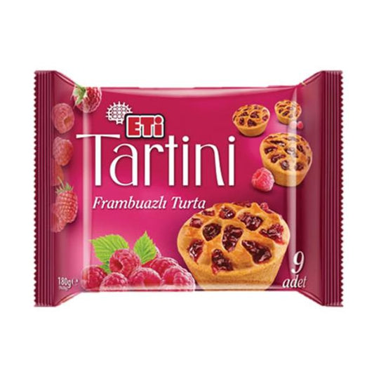 ETI TARTINI FRAMBUAZLI TURTA Raspberry Tart 114g