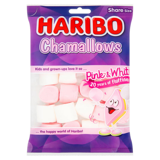 HARIBO Chamallows Pink-White 70gr