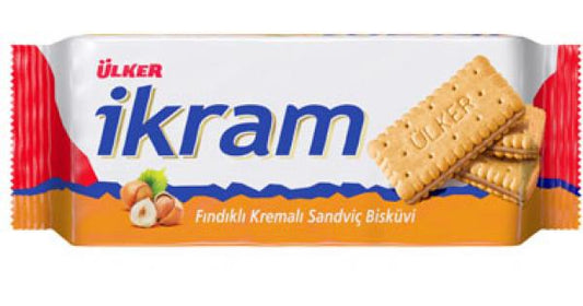 ULKER İKRAM FINDIKLI Fındık Kremalı Bisküvi 84g