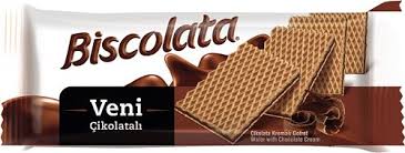 SOLEN BISCOLATA VENI Çikolatalı Gofret CIKOLATA KREMALI BİSCKUVI 110gr