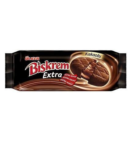 ULKER BISKREM EXTRA Kakao Kremalı Kakao Bisküvi