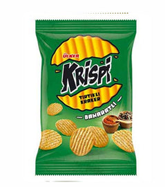 ULKER KRISPI TIRTIKLI BAHARATLI CIPS Spicy Chips 40g