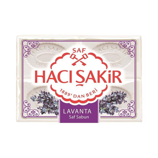 HACI ŞAKIR Duş Barı BANYO SABUNU 150g x 4