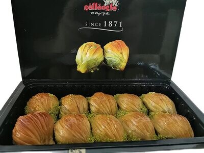 GULLUOGLU Mussel Shaped Baklava MIDYE BAKLAVA 500g