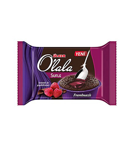 ULKER OLALA FRAMBUAZLI KEK Soufflé Cake with Raspberry