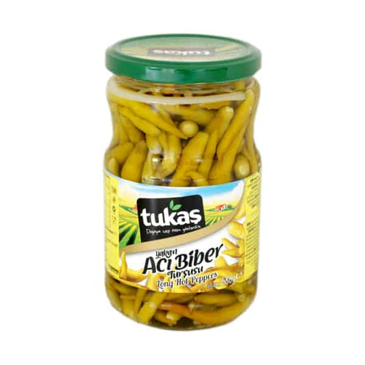 TUKAS Uzun Acı Biber ACI BİBER TURSUSU 680gr