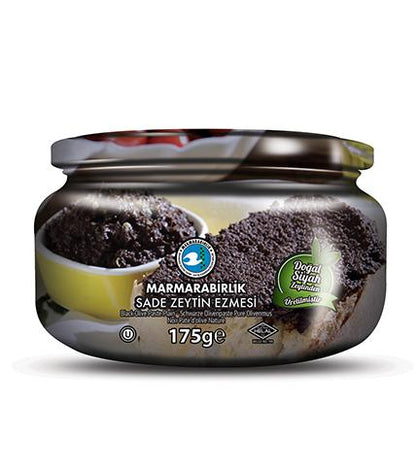 MARMARABIRLIK Black Olive Spread SADE ZEYTIN EZMESI