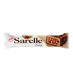 SARELLE Milk Chocolate Wafer Gold SUTLU CIKOLATALU GOFRET