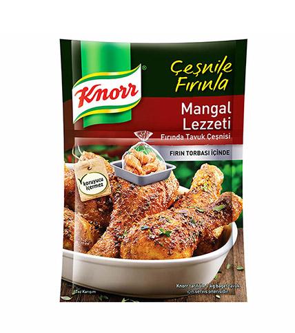 KNORR Tavuk Baharatı FESLEGENLİ KEKİKLİ TAVUK ÇEŞNİSİ