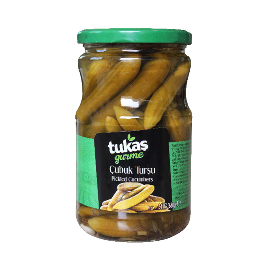 TUKAS Salatalık Turşusu ÇUBUK TURSU 670gr