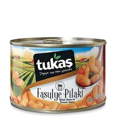 TUKAS White Beans in Tomato Sauce FASULYE PILAKI 400g