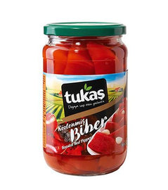 Tukas Roasted Red Peppers (Kozlenmis Biber)