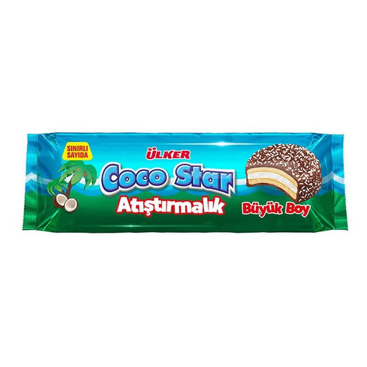 ULKER COCOSTAR ATISTIRMALIK BÜYÜK BOY Hindistan Cevizli Çikolata 154g