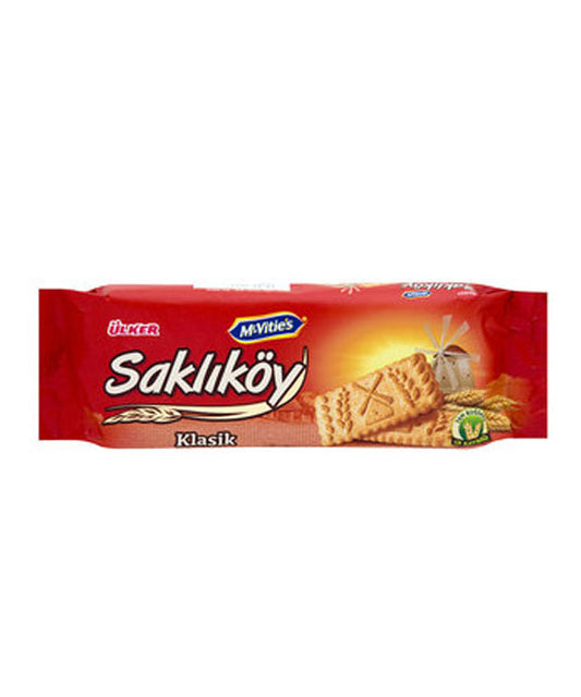 ULKER SAKLIKOY KLASIK Classic Wheat Biscuit
