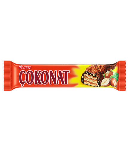 ÜLKER ÇOKONAT FINDIKLI GOFRET Çikolatalı Fındıklı Gofret