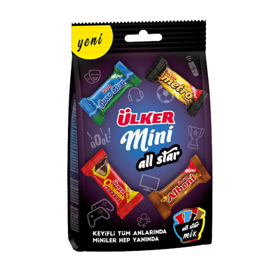 ULKER MINI ALL STAR KARISIK CIKOLATA Mixed Mini Chocolate
