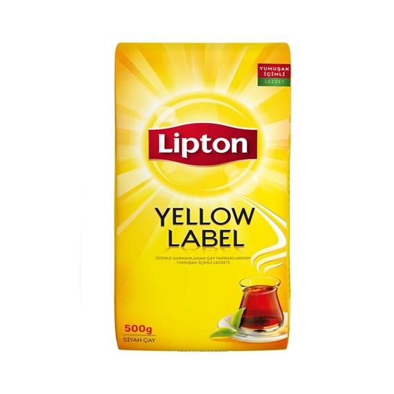 LIPTON Yellow Label Black Tea SIYAH CAY 500g