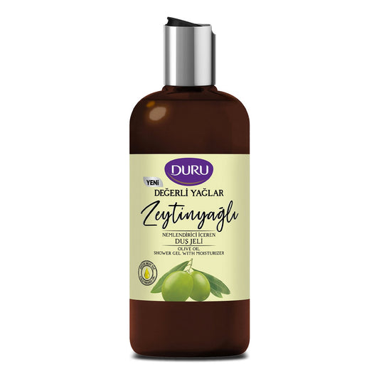 DURU Premium Oil Olive Shower Gel DEGERLI YAGLAR ZAYTINYAGLI DUS JELI 500ml